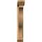 Ekena Millwork Funston Slat Smooth Bracket w/ Offset Brace, Western Red Cedar, 5 1/2"W x 30"D x 36"H BKT0604X30X36FST06SWR - alternate 4